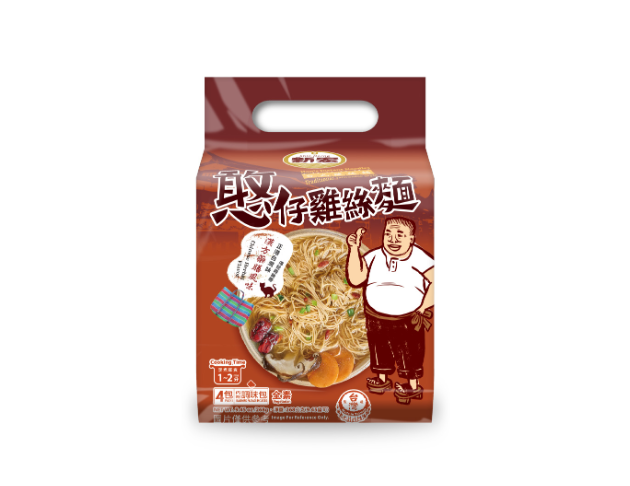 憨仔雞絲麵-漢方藥膳風味 268g<br><span>【全素】<br><span>$90/袋