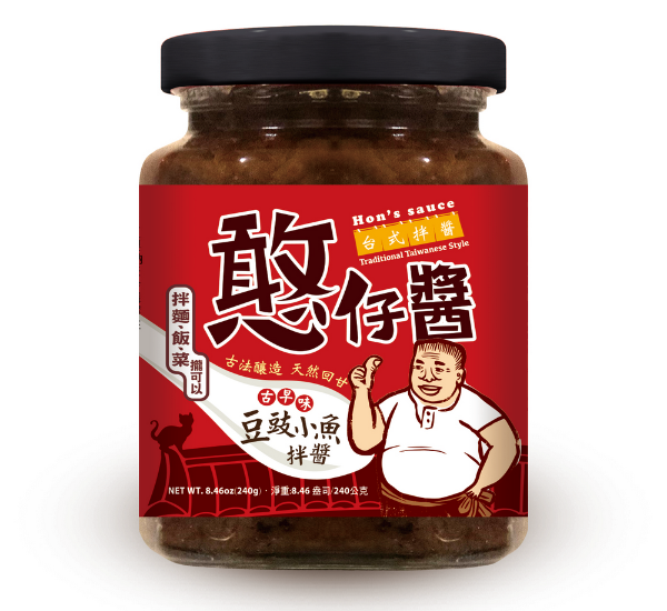 憨仔拌醬-古早味豆豉小魚 240g<br><span>$119/罐