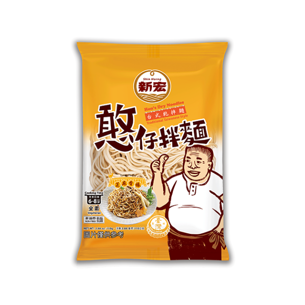 憨仔拌麵-芝麻香椿 110g<br><span>【全素】<br><span>$45/包