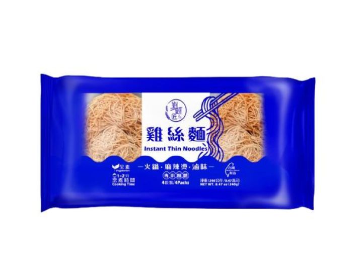 劉麵匠-雞絲麵 240g<br><span>【全素】<br><span>$65/包