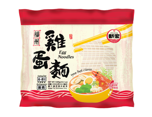 雞蛋麵 1200g<br><span>【蛋素】<br><span>$129/包