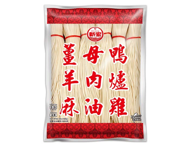 薑母鴨/羊肉爐/燒酒雞 專用麵線 1800g【全素】