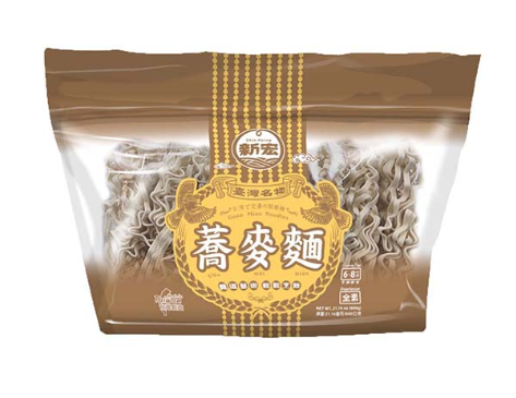 蕎麥關廟麵 600g<br><pan>【全素】<br><span>$ 129/包