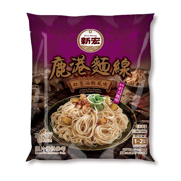 鹿港麵線-紅蔥油酥風味 105g<br><span>【植物五辛素】<br><span>$ 55/包