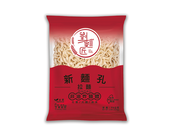 劉麵匠-拉麵 75g<br><span>【全素】<br><span>$15/包
